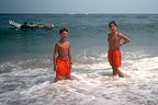 Boys in Virginia Beach surf