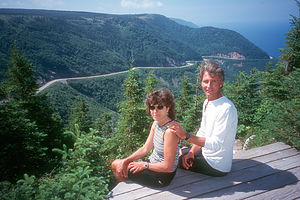 Lolo and Herb at Overlook