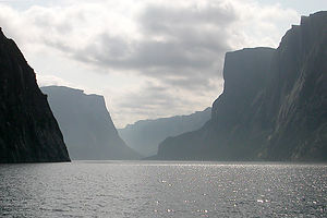Western Brook Pond Fjord