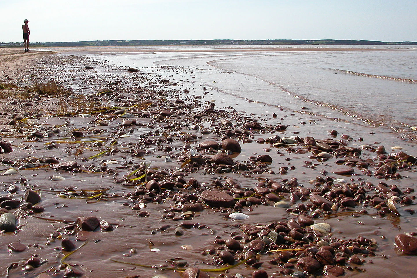 Shoreline of Rustico Bay Beach Shoreline of Rustico Bay Beach