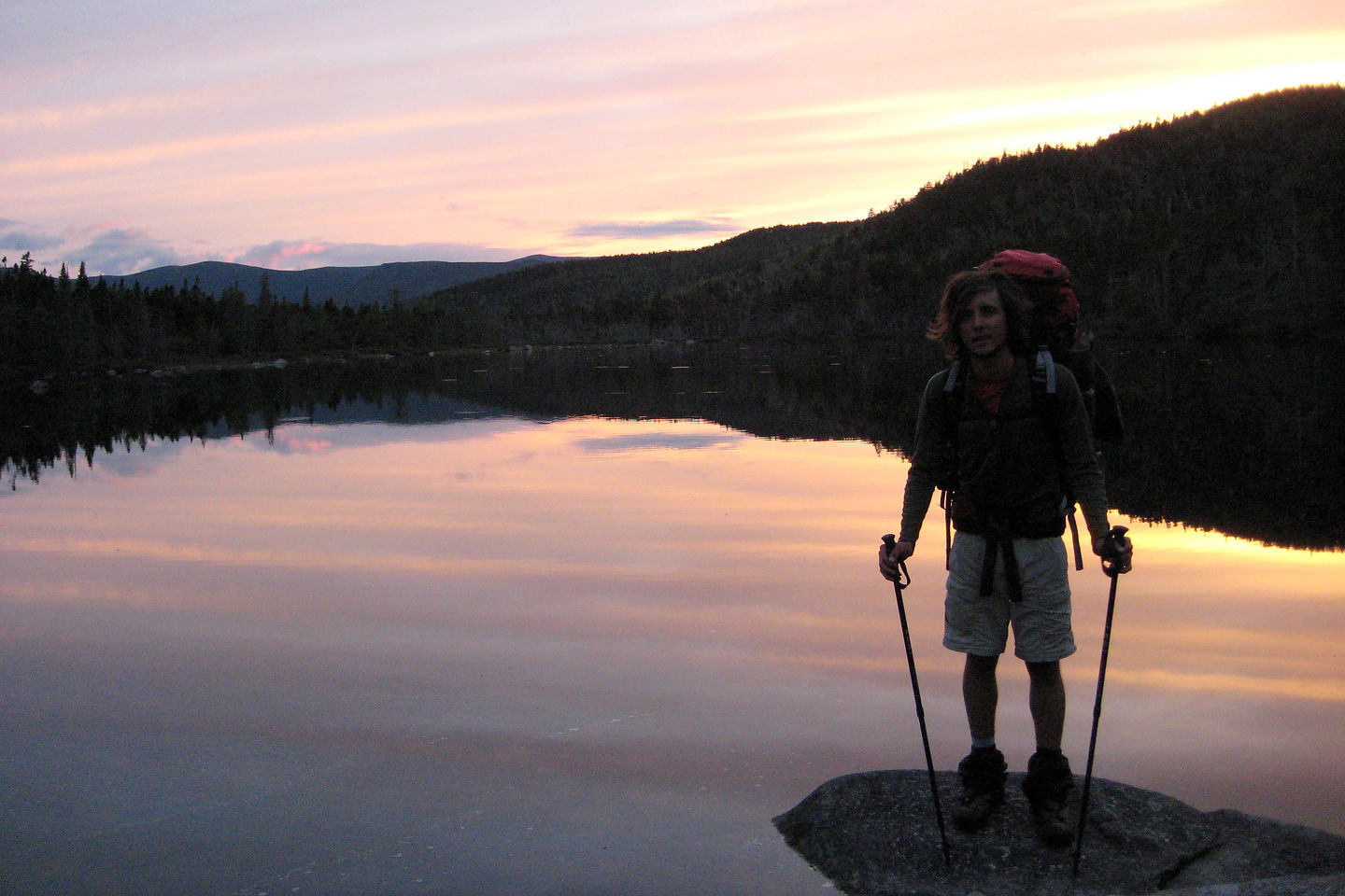 Ethan Pond at Sunset Ethan Pond at Sunset