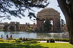 Biking to the Palace of Fine Arts Biking to the Palace of Fine Arts