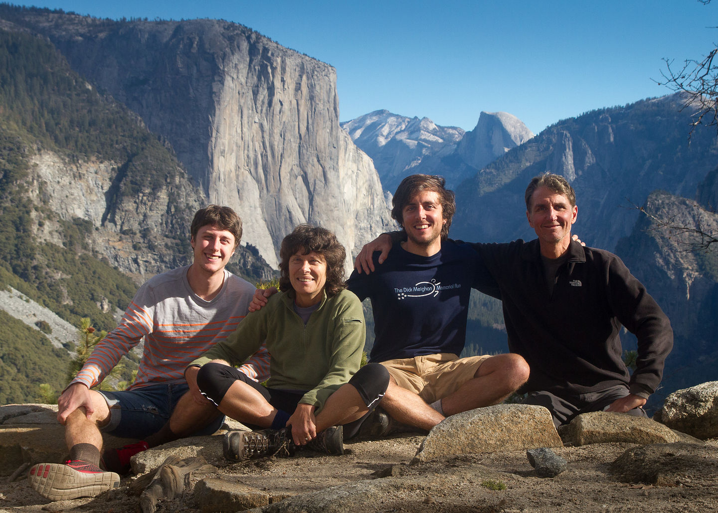 Family Photo at Inspiration Point Family Photo at Inspiration Point