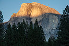 Half Dome Sunset Half Dome Sunset