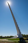 Sundial Bridge and Sun Sundial Bridge and Sun