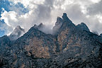 Horns over Lauterbrunnen Valley Horns over Lauterbrunnen Valley