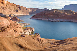 View from the ridge above our campsite View from the ridge above our campsite