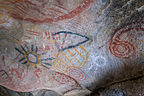 1,000 year old Cochimi cave paintings 1,000 year old Cochimi cave paintings