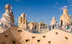 Rooftop of Gaudi's Casa Mila Rooftop of Gaudi's Casa Mila