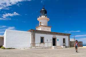 The Cap de Creus lighthouse - easternmost point in Spain The Cap de Creus lighthouse - easternmost point in Spain