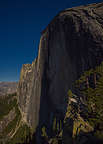 Half Dome after moon rise from the Diving Board Half Dome after moon rise from the Diving Board