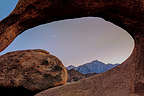 Moonrise through Mobius Arch Moonrise through Mobius Arch
