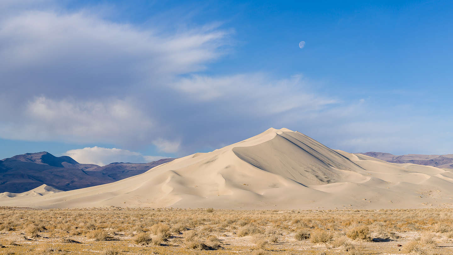 Eureka Dunes in morning light Eureka Dunes in morning light