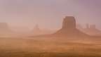Sandstorm in Monument Valley Sandstorm in Monument Valley