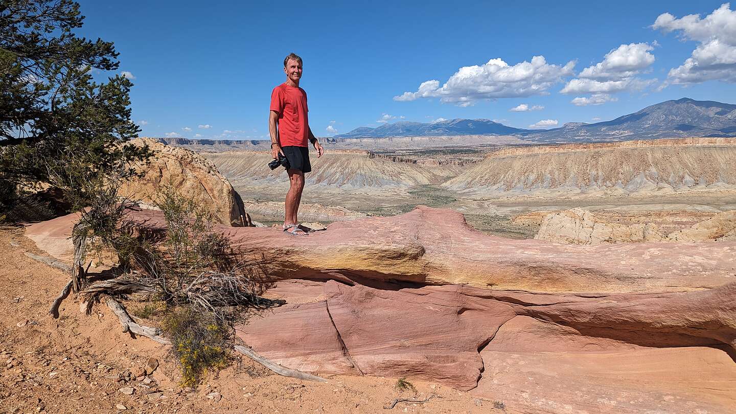 Atop the Burr Trail Switchbacks