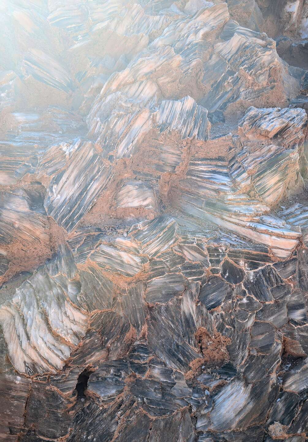 selenite (gypsum) crystals