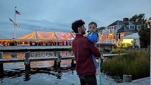 Enjoying the wedding Enjoying the wedding