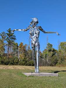 SVAC sculpture garden SVAC sculpture garden