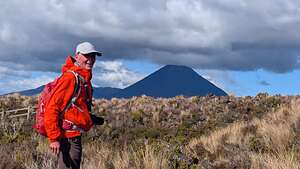 Herb meets Mt. Ngāuruhoe