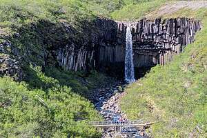 Heart-shaped Svartifoss