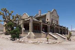 Rhyolite Train Depot