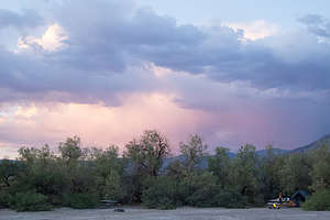 Storm Clouds in Furnace Creek