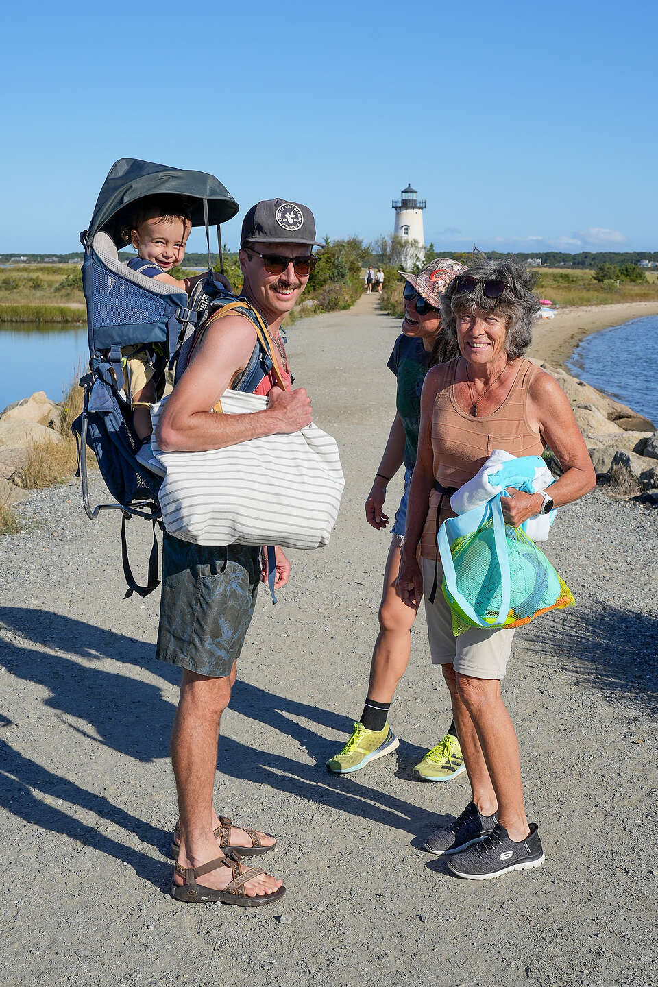 Off to Lighthouse Beach