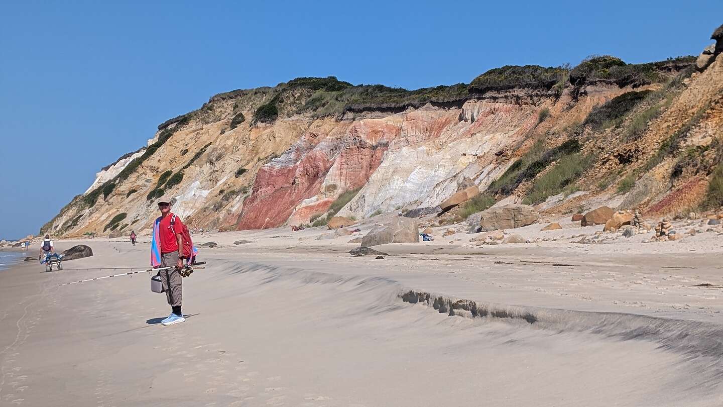 Strolling Moshup Beach